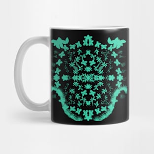 Symmetrical illusion. Mug